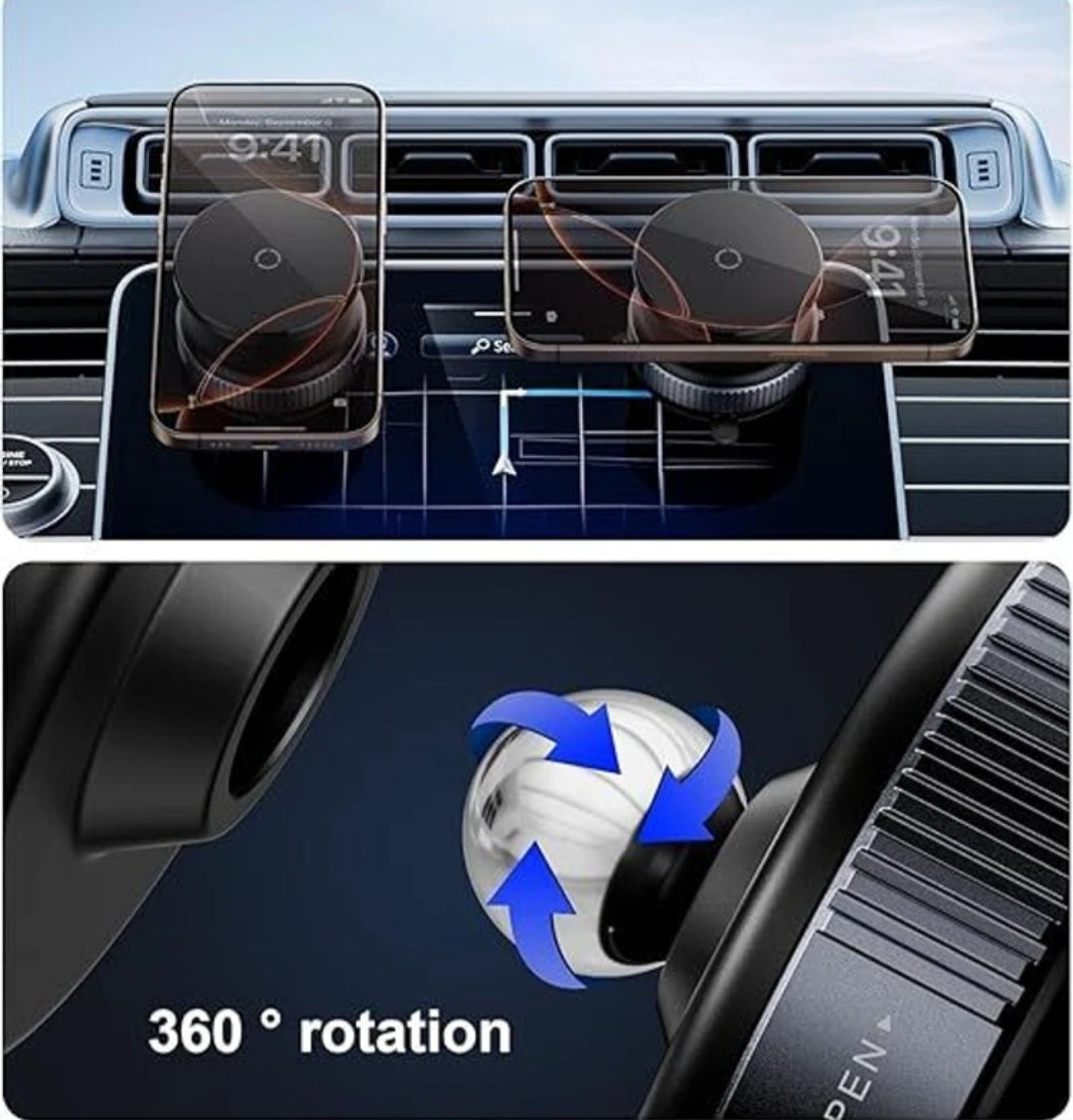 Vacuum suction Magnetis Phone holder