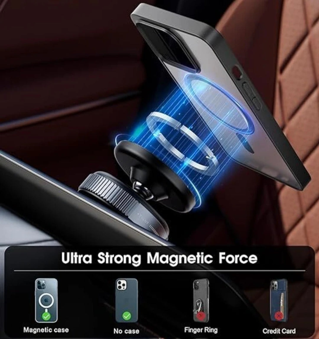 Vacuum suction Magnetis Phone holder